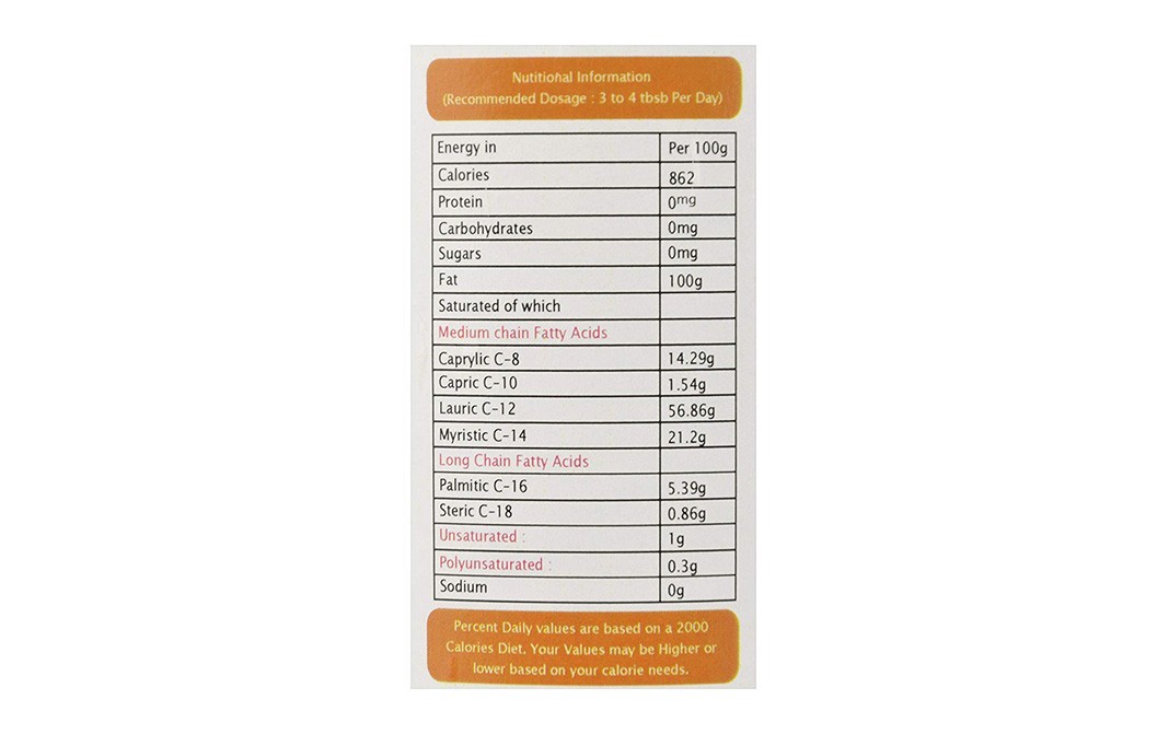 Hathmic Extra Virgin Raw Coconut Oil   Jar  1 litre